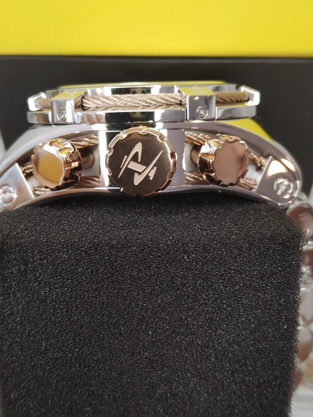 Invicta RESERVE Bolt Zeus Swiss Rhonda With 1 Carat Diamonds 53mm MENS Watch